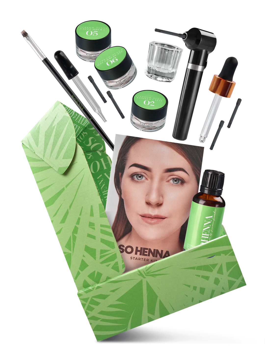 BROW STARTER KIT | set base per henné sopracciglia
