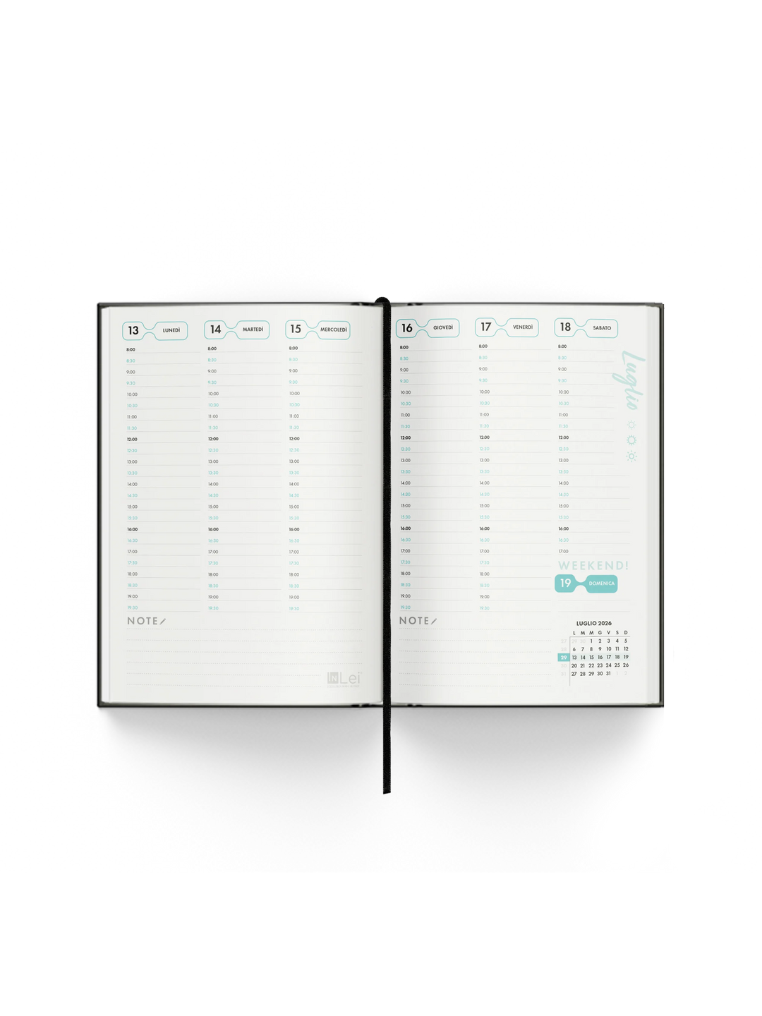 DAILY LASH & BROW PLANNER | agenda 2026