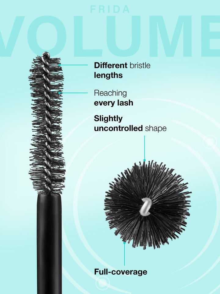 FRIDA VOLUME | mascara volumizzante per ciglia naturali ed extension ciglia 8ml