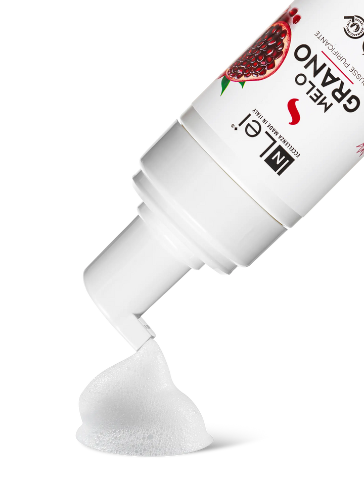 MOUSSE MELOGRANO | struccante purificante per ciglia, sopracciglia e viso 100ml