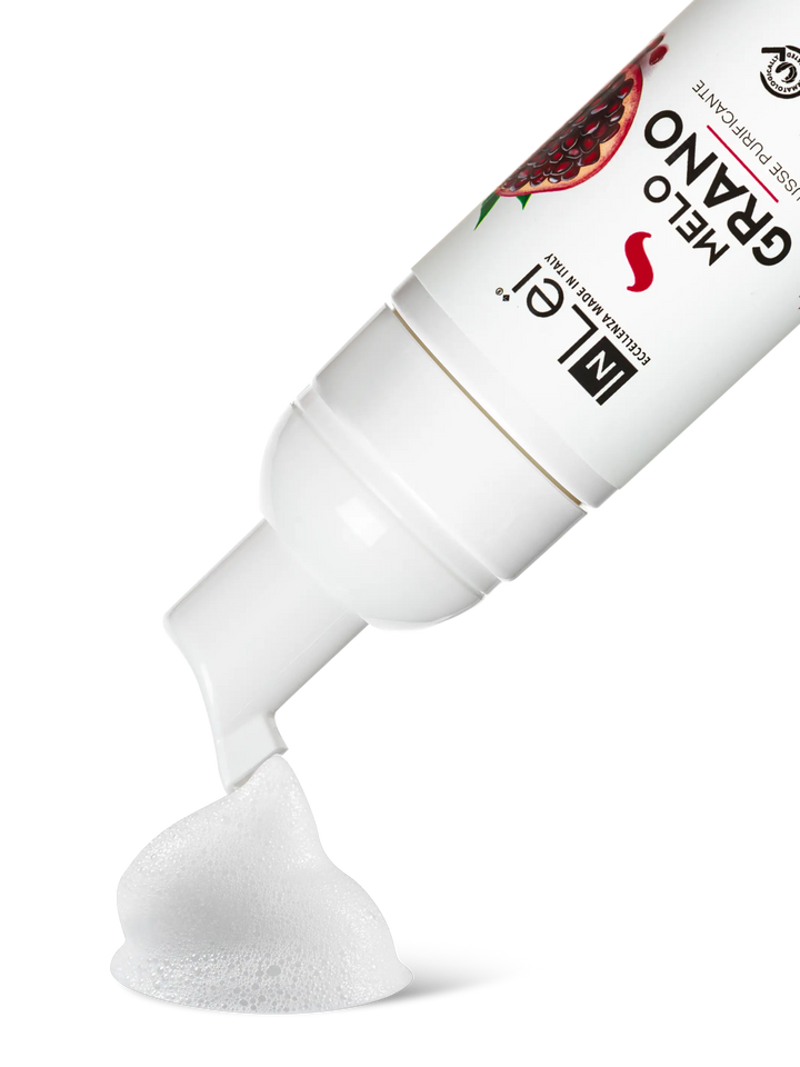 MOUSSE MELOGRANO TRAVEL SIZE | struccante purificante per ciglia, sopracciglia e viso 50ml