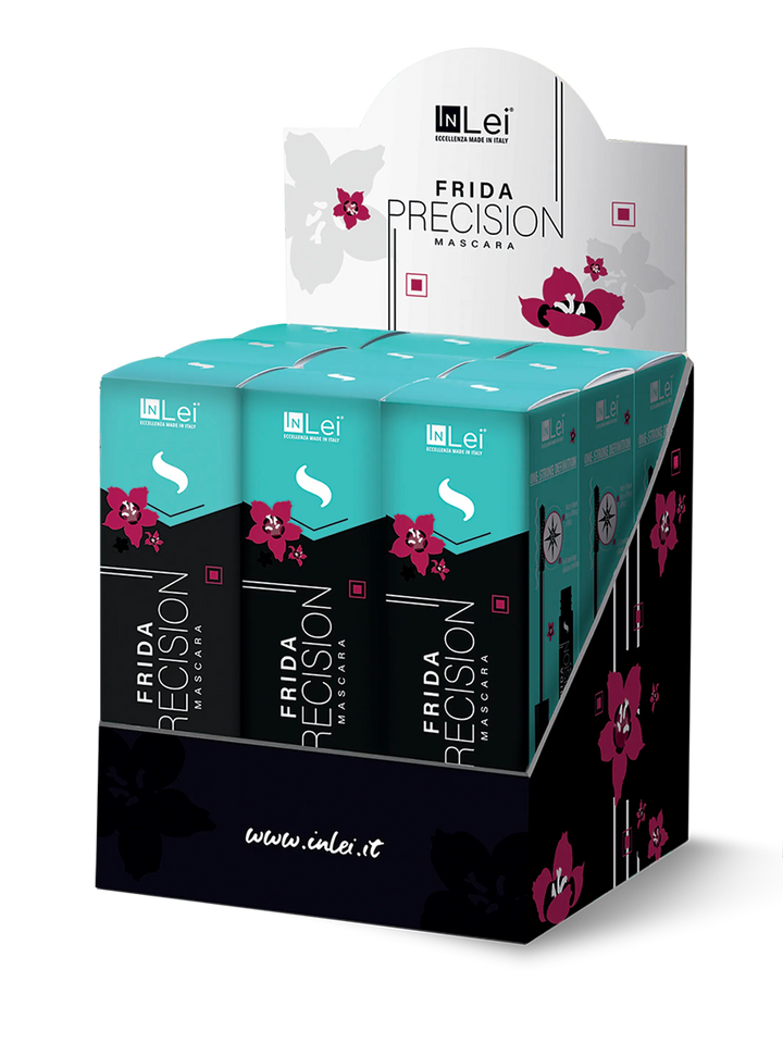 ESPOSITORE DA BANCO FRIDA PRECISION | mascara ad alta definizione per ciglia naturali ed extension ciglia