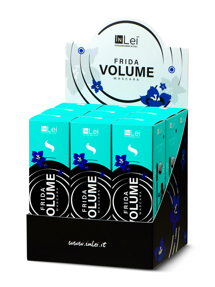 ESPOSITORE DA BANCO FRIDA VOLUME | mascara volumizzante per ciglia naturali ed extension ciglia