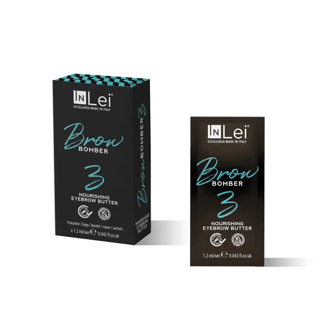 BROW BOMBER 3 MONODOSE | burro nutriente per sopracciglia 9 x 1,2 ml