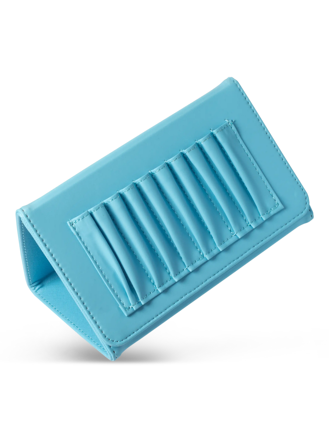TRIANGLE CASE | astuccio porta pinzette rigido azzurro