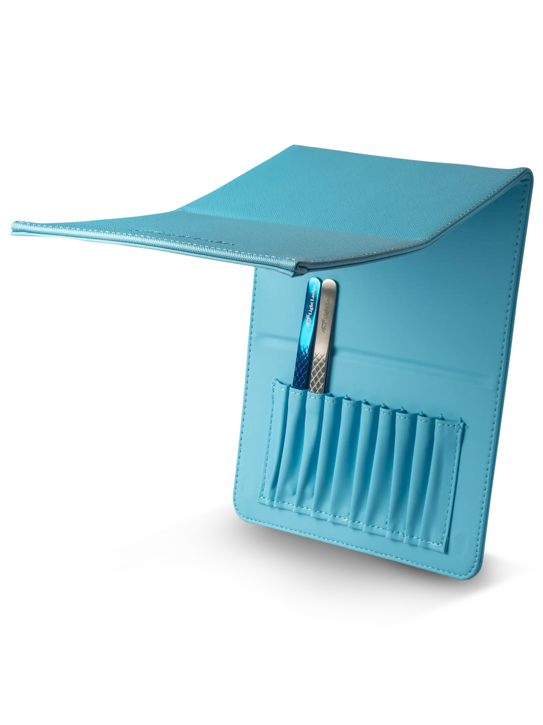 TRIANGLE CASE | astuccio porta pinzette rigido azzurro