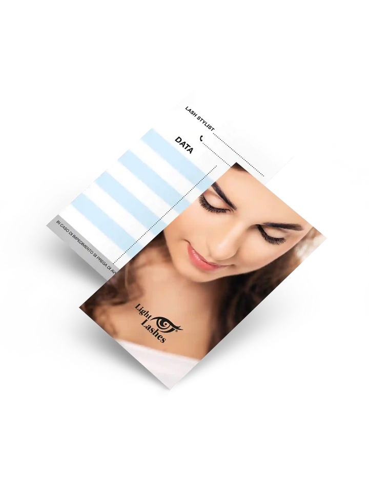 BIGLIETTI APPUNTAMENTO | Lash Stylist 50pz