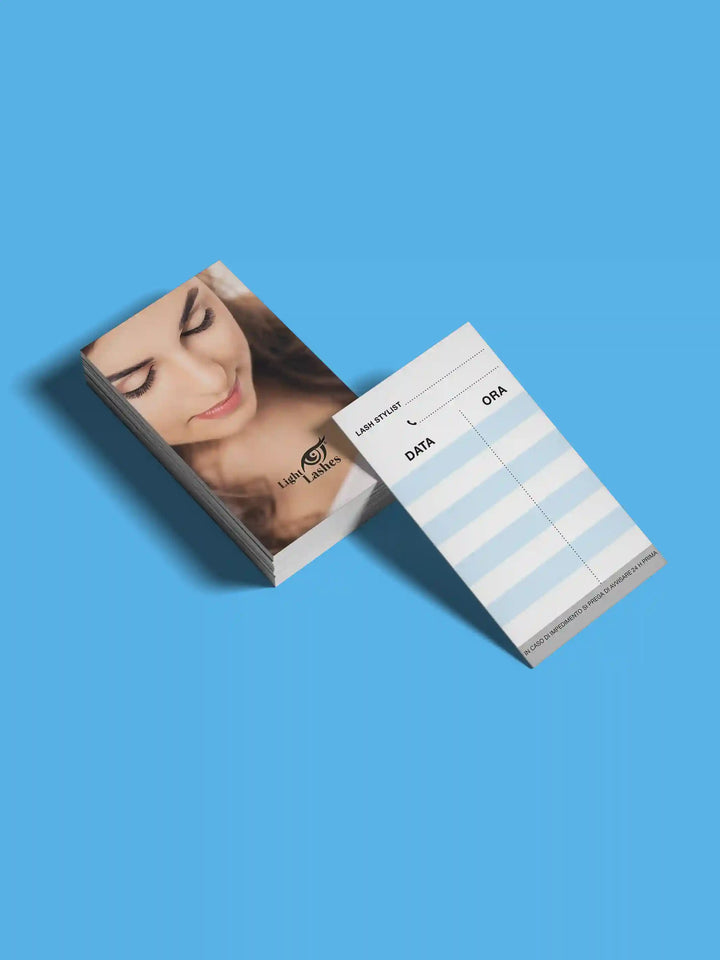 BIGLIETTI APPUNTAMENTO | Lash Stylist 50pz