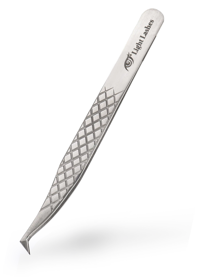 MINI 5 CON PUNTE IN POLVERE DI DIAMANTE | pinzetta professionale per extension ciglia