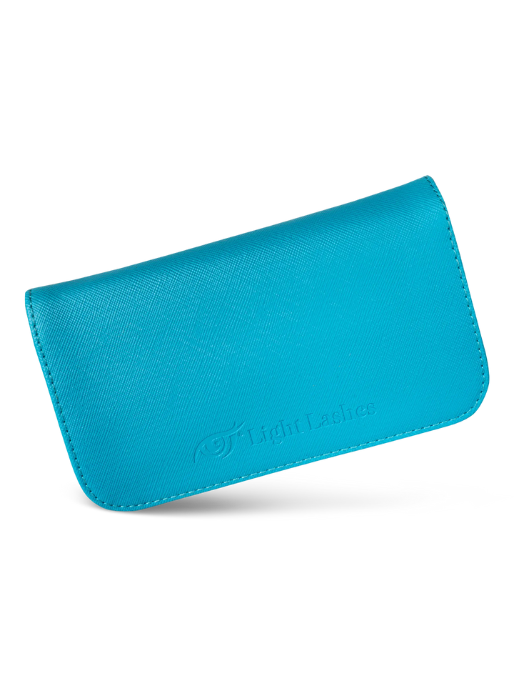 TWEEZER CASE | astuccio porta pinzette morbido azzurro
