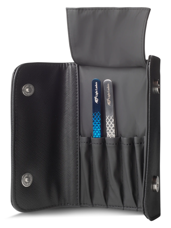 TWEEZER CASE | astuccio porta pinzette morbido nero