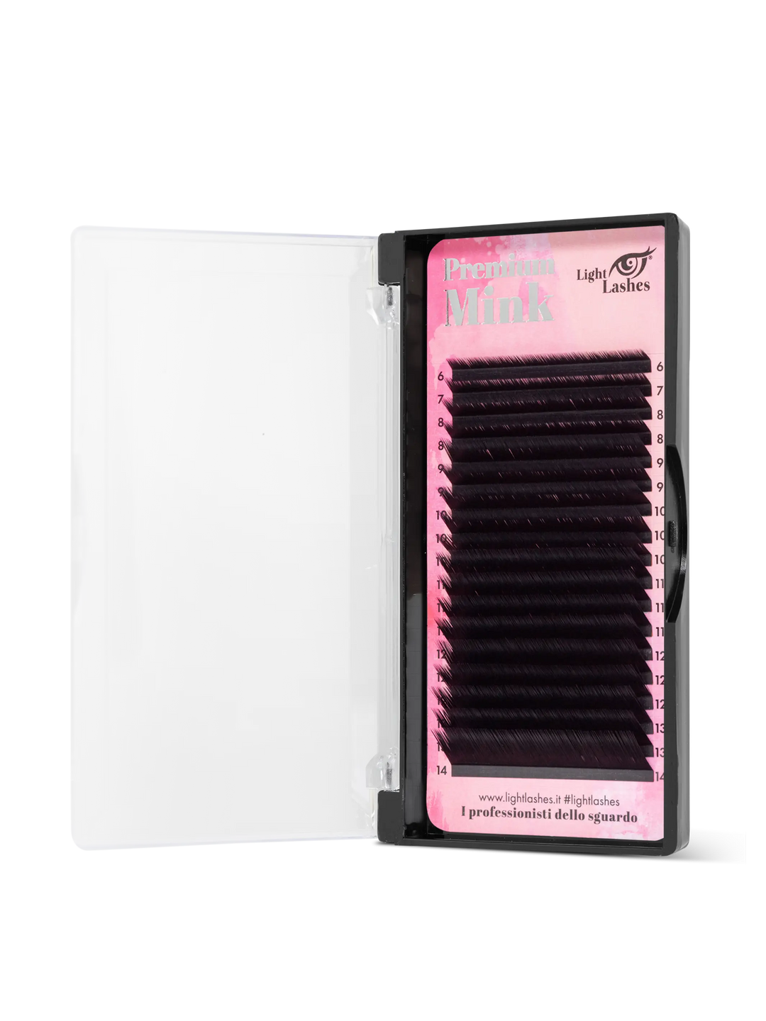 PREMIUM MINK L-curl | 18 strisce
