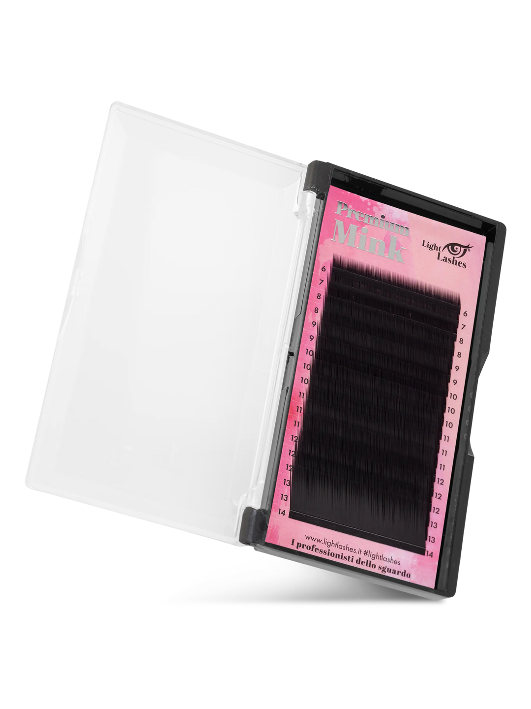 PREMIUM MINK L-curl | 18 strisce
