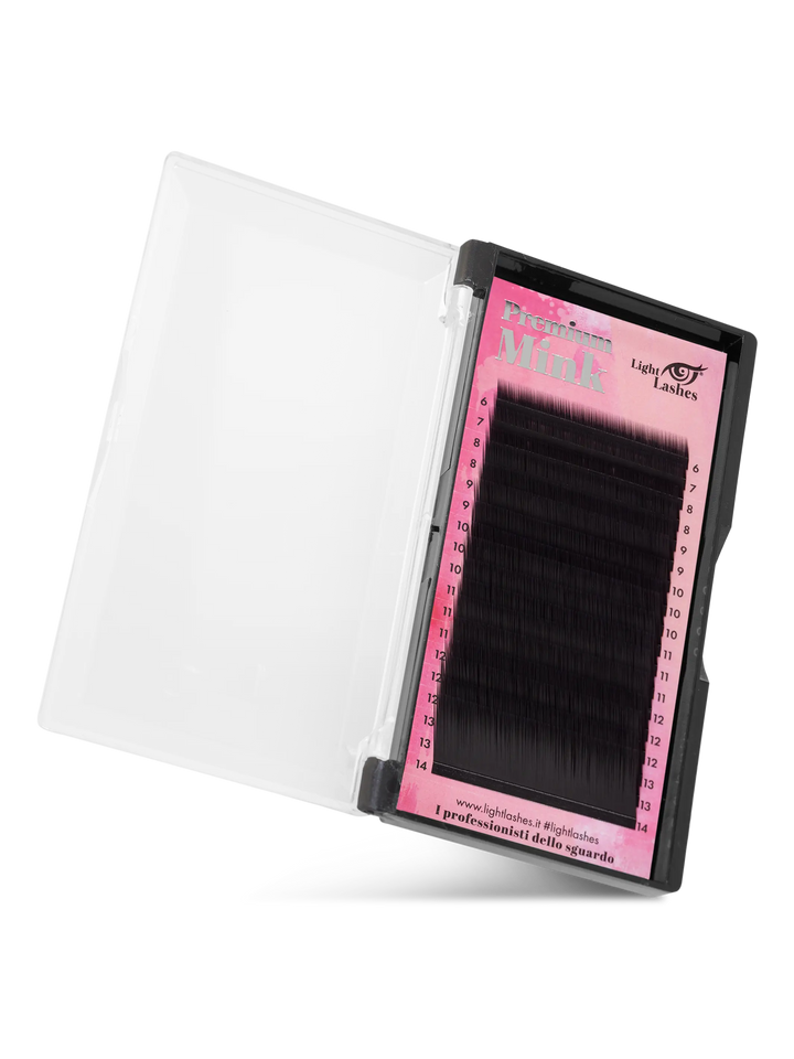 PREMIUM MINK L-curl | 18 strisce