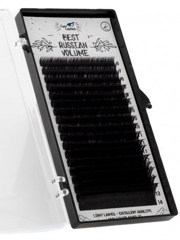 BEST RUSSIAN VOLUME D-curl | 18 strisce